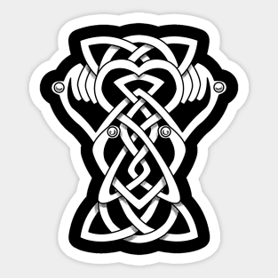 Viking Love Knot Sticker